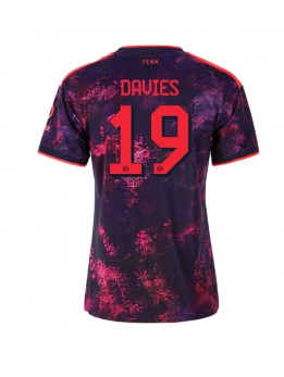Bayern Munich Alphonso Davies #19 Replika Tredje Kläder Dam 2026-27 Kortärmad